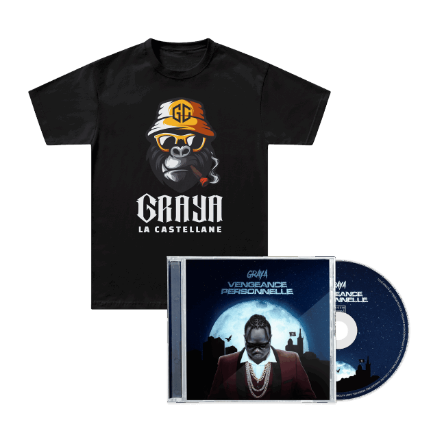 VENGEANCE PERSONNELLE - PACK CD + T-SHIRT NOIR